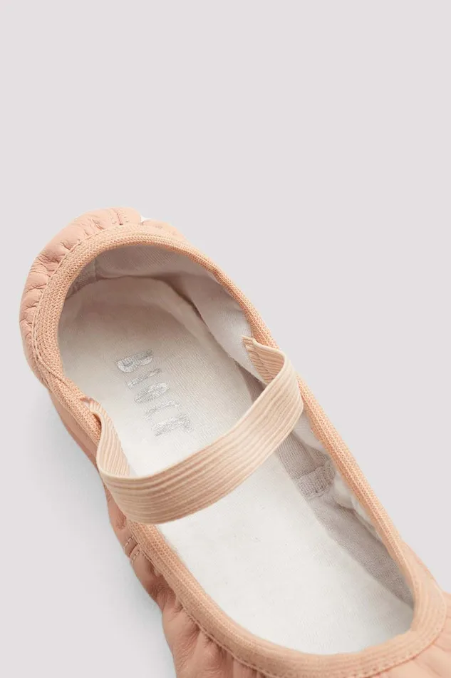 Ballet Adult Ladies Giselle Leather Ballet Shoes Pink Leather Bloch