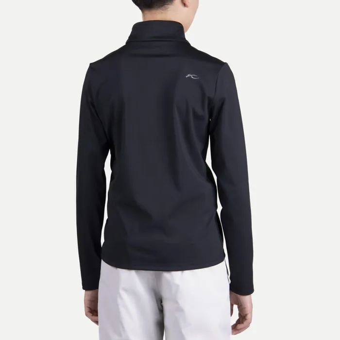 Kids Boys039 Austin Midlayer HalfZip Black KJUS Midlayers