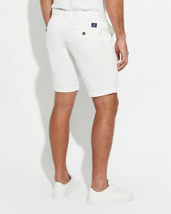 Sportscraft Classic Chino Short White Men Shorts