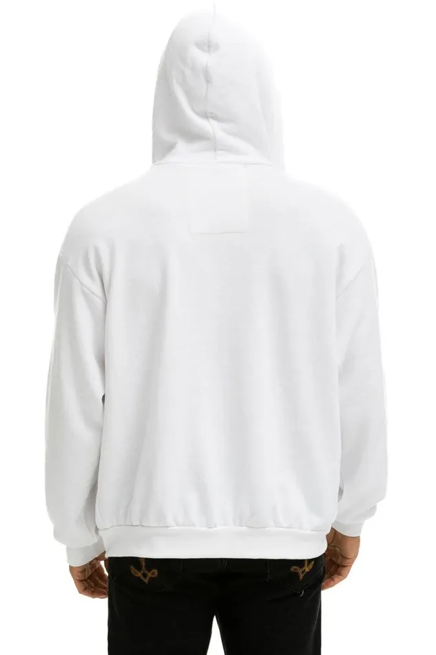 5 Stripe Hoodie 8211 White Neon Rainbow WomenMen Aviator Nation Hoodies