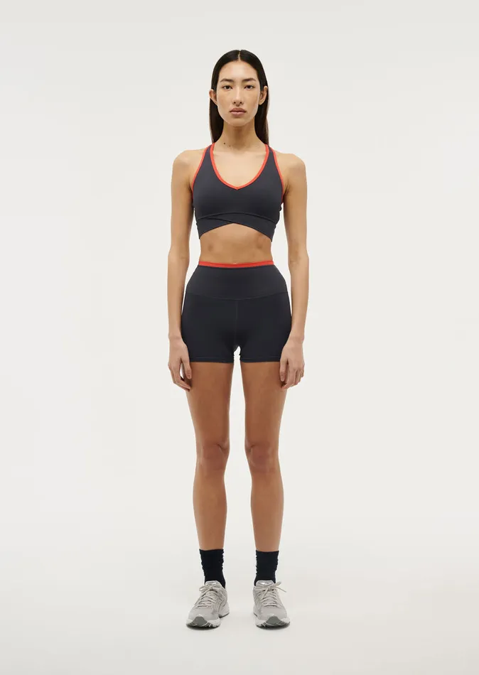 ActiveLite Women PE Nation VITA BRA IN MARINE BLUE POPPY RED