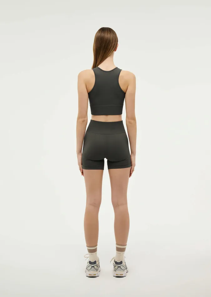 ActivewearShorts RESTORE SEAMLESS 58243 BIKE SHORT IN GUNMETAL 8211 PE Nation Women