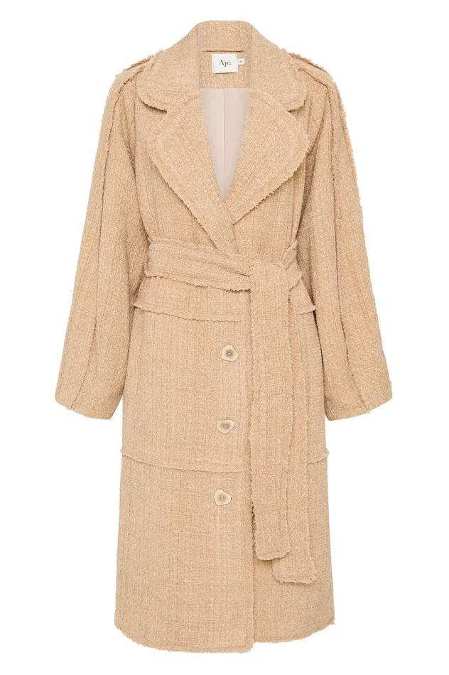 Aje Blazers Jackets and Coats Rebellion Coat Taupe Grey 8211 Women Aje Blazers Jackets and Coats Rebellion Coat Taupe Grey 8211 Women