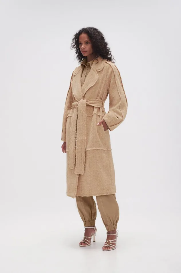 Aje Blazers Jackets and Coats Rebellion Coat Taupe Grey 8211 Women Aje Blazers Jackets and Coats Rebellion Coat Taupe Grey 8211 Women