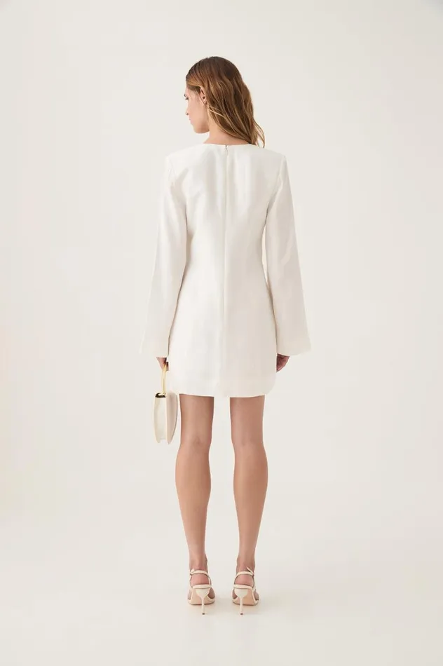 Aje Dresses Bettina Pendant Mini Dress Ivory 8211 Women Aje Dresses Bettina Pendant Mini Dress Ivory 8211 Women