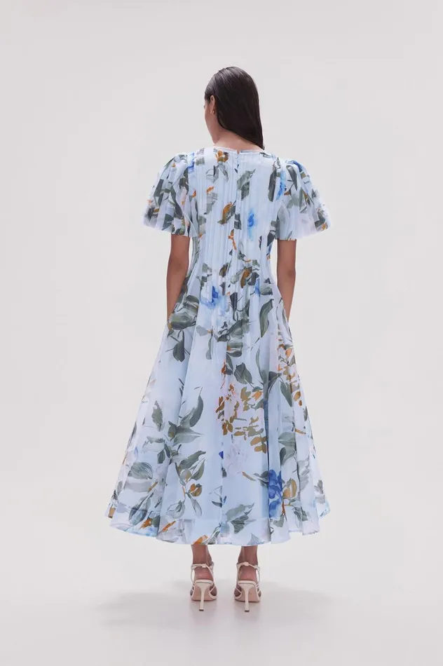 Aje Dresses Nova Pleated Midi Dress Divine Orchid 8211 Women Aje Dresses Nova Pleated Midi Dress Divine Orchid 8211 Women