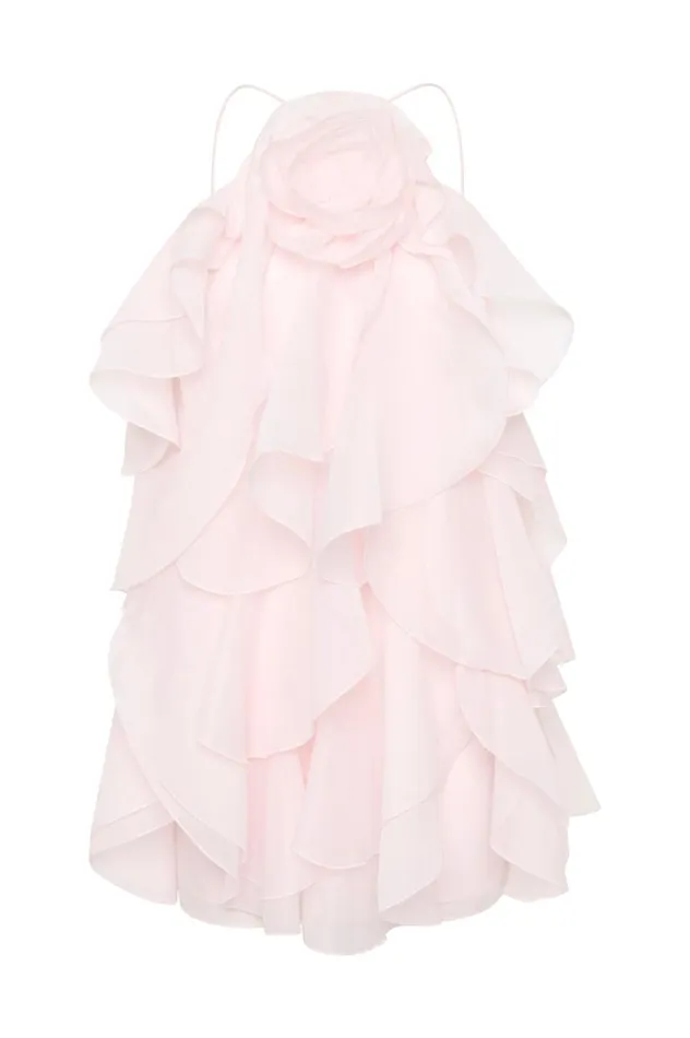 Aje Dresses Pandorea Layered Mini Dress Pastel Pink 8211 Women
