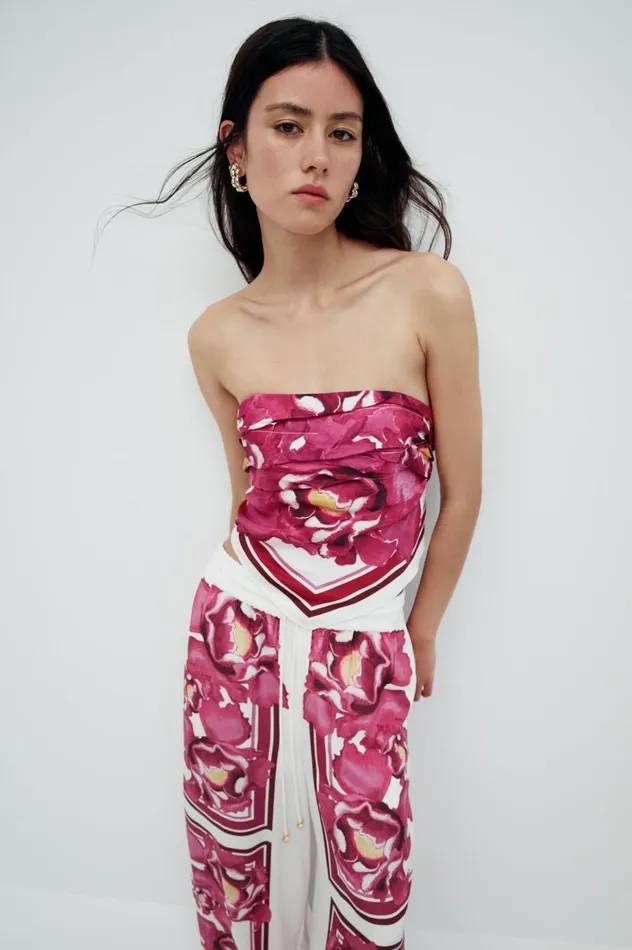 Aje Matching Sets Atomic Scarf Top Boldly Blooming 8211 Women