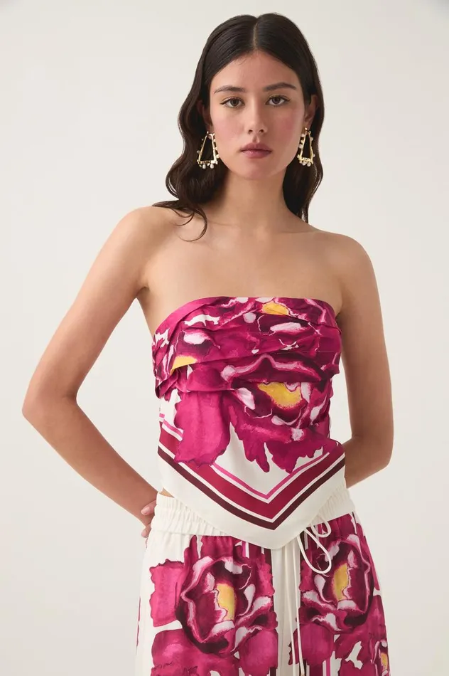 Aje Matching Sets Atomic Scarf Top Boldly Blooming 8211 Women Aje Matching Sets Atomic Scarf Top Boldly Blooming 8211 Women