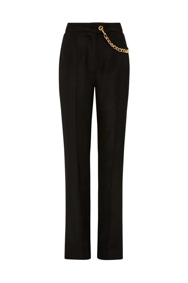 Aje Matching Sets Opal Flared Chain Link Pant Black 8211 Women Aje Matching Sets Opal Flared Chain Link Pant Black 8211 Women