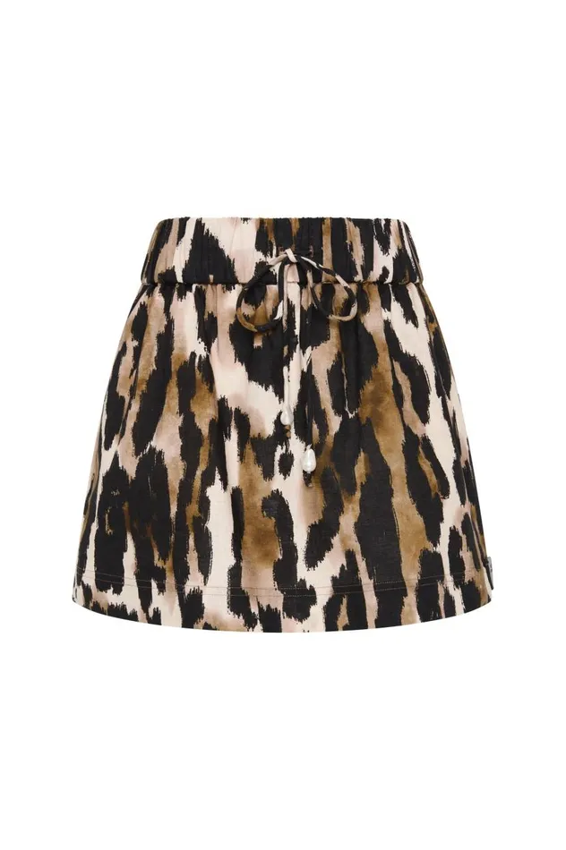 Aje Skirts Airlie Mini Skirt Animal 8211 Women Aje Skirts Airlie Mini Skirt Animal 8211 Women