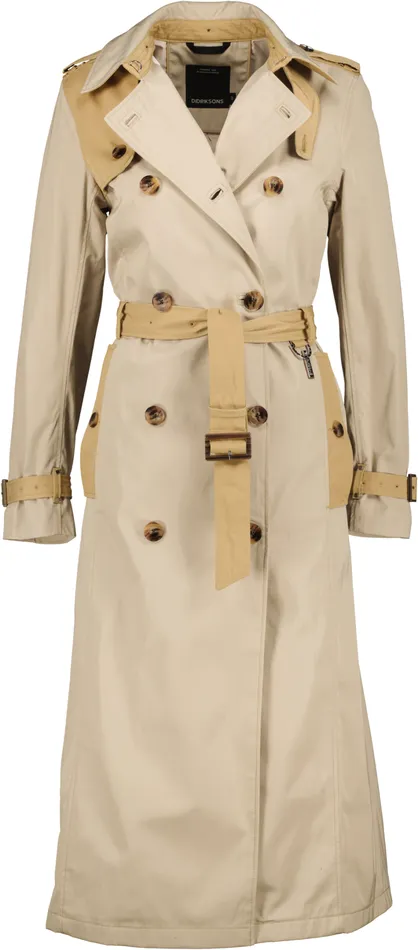 Alvina Coat Long Clay Beige Women Didriksons Trenchcoats Alvina Coat Long Clay Beige Women Didriksons Trenchcoats