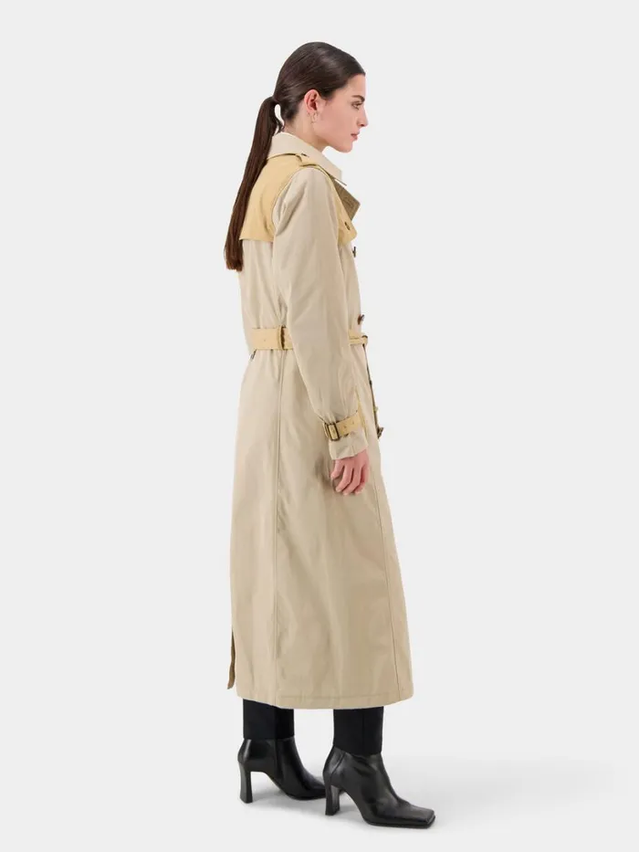 Alvina Coat Long Clay Beige Women Didriksons Trenchcoats Alvina Coat Long Clay Beige Women Didriksons Trenchcoats