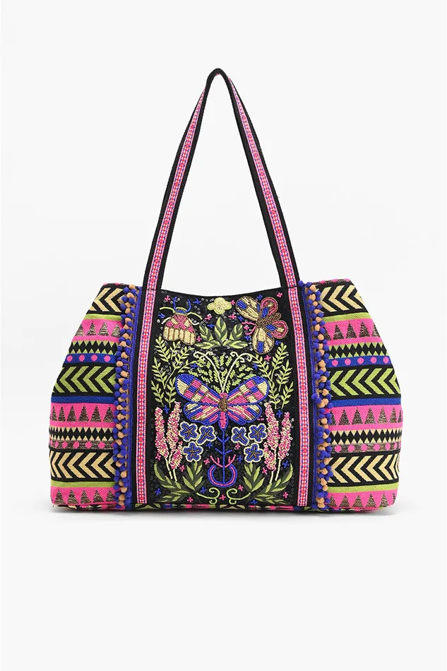 America and Beyond Midnight In the Garden Tote Women Totes