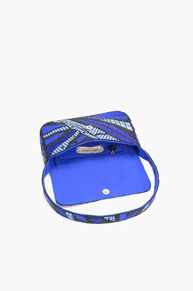 America and Beyond Sapphire Swirl Blue Shoulder Bag Women Shoulder Bags