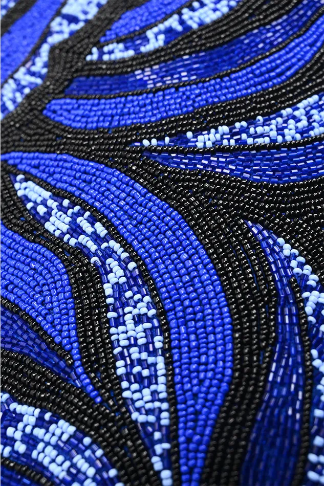 America and Beyond Sapphire Swirl Blue Shoulder Bag Women Shoulder Bags