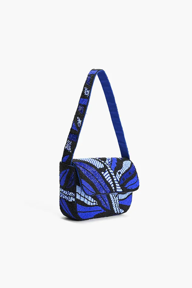 America and Beyond Sapphire Swirl Blue Shoulder Bag Women Shoulder Bags