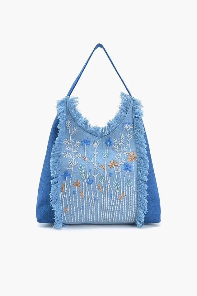 America and Beyond Totes Women Garden Glimmer Embellished Tote
