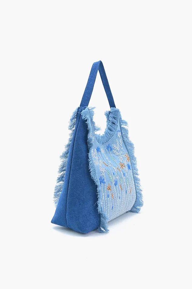 America and Beyond Totes Women Garden Glimmer Embellished Tote