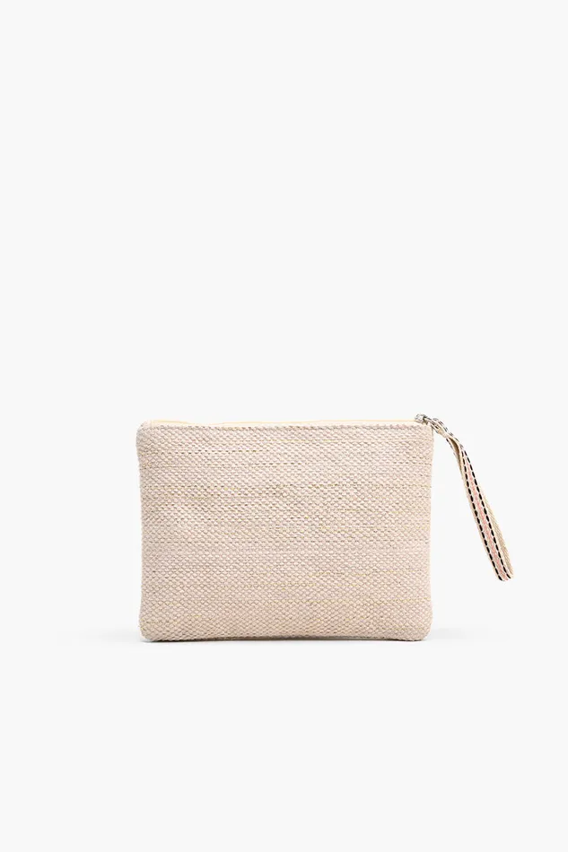 America and Beyond Wild Nights Embellished Top Zip Clutch Women Crossbody Bags