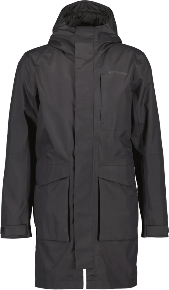 Andreas Parka Black Men Didriksons Spring Jackets