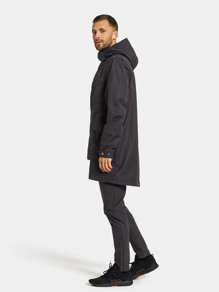 Andreas Parka Black Men Didriksons Spring Jackets