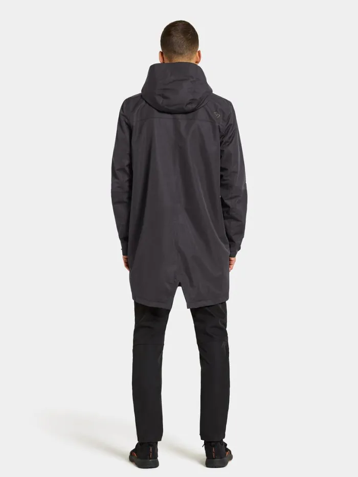 Andreas Parka Black Men Didriksons Spring Jackets