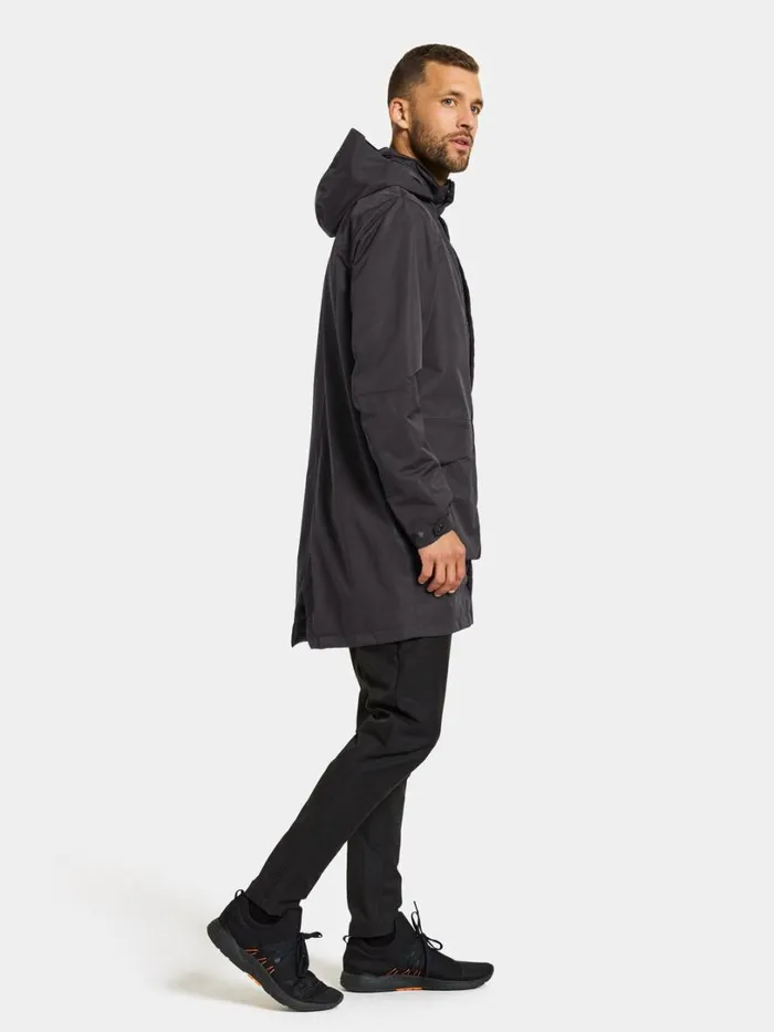 Andreas Parka Black Men Didriksons Spring Jackets
