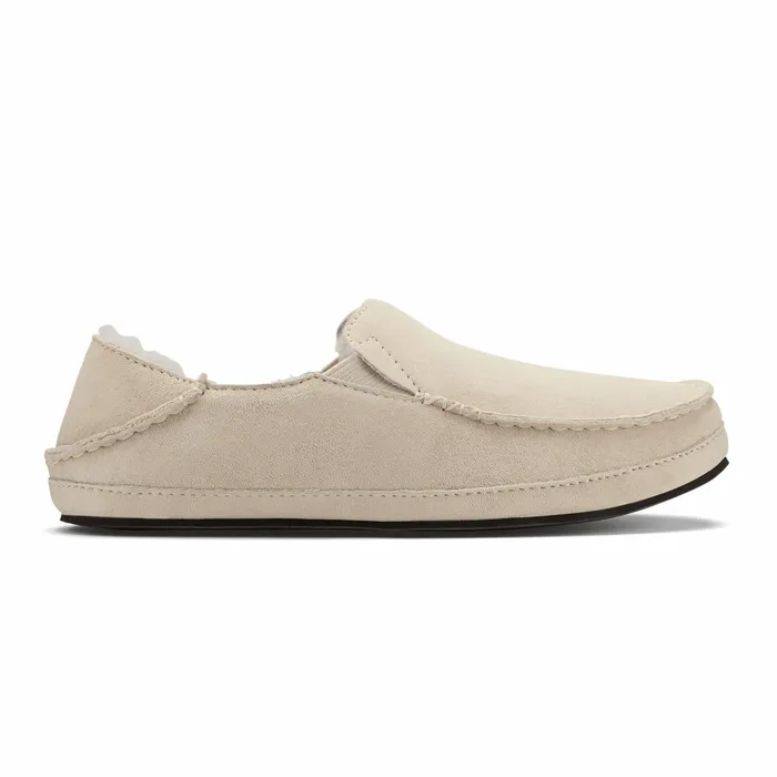 Arch Support Women Olukai Nohea Leather Slippers 8211 Bone
