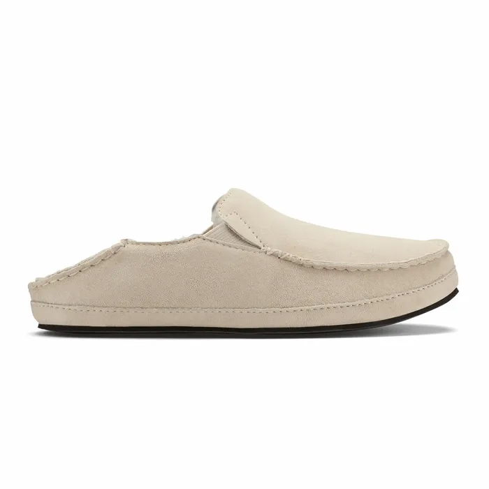 Arch Support Women Olukai Nohea Leather Slippers 8211 Bone