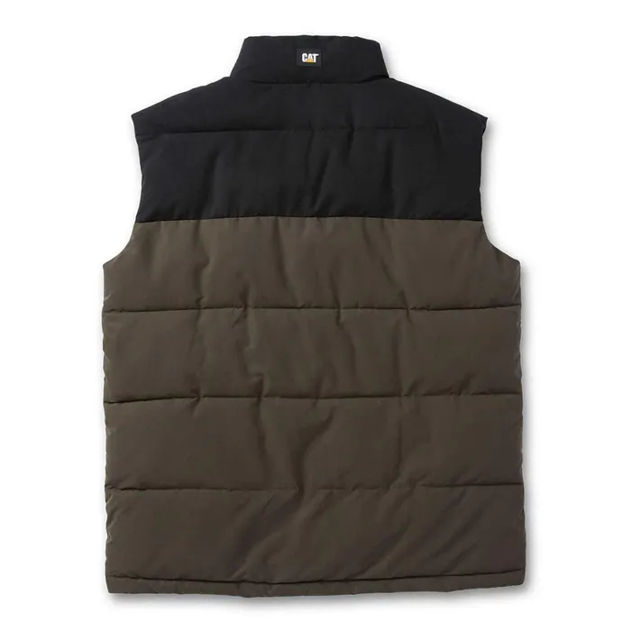 Arctic Zone Vest Army Mossblack Men Cat Footwear Tops and Outerwear