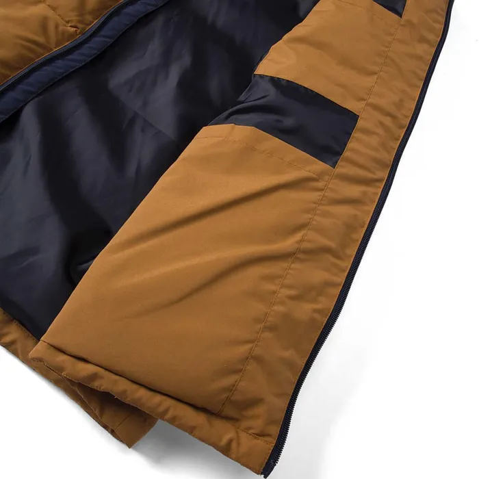 Arctic Zone Vest Bronzenavy Men Cat Footwear Tops and Outerwear