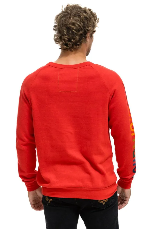 Aspen Sweatshirt 8211 Red WomenMen Aviator Nation Sweatshirts