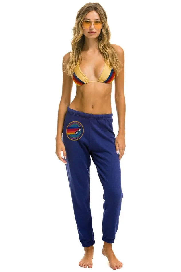 Austin Sweatpants 8211 Purple Women Aviator Nation Sweatpants