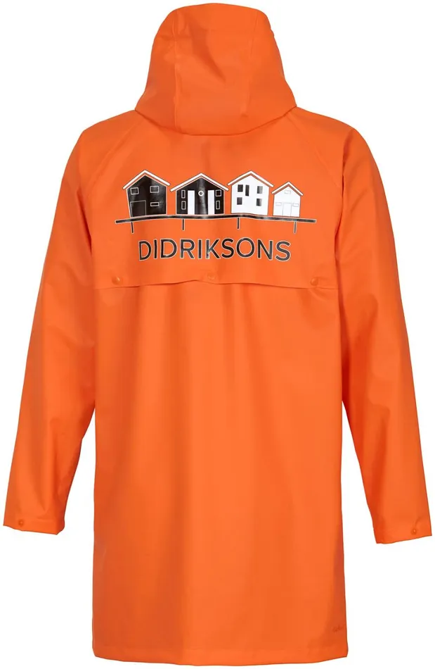 Avon Unisex Printed Parka Galon Flame WomenMen Didriksons Lightweight Jackets