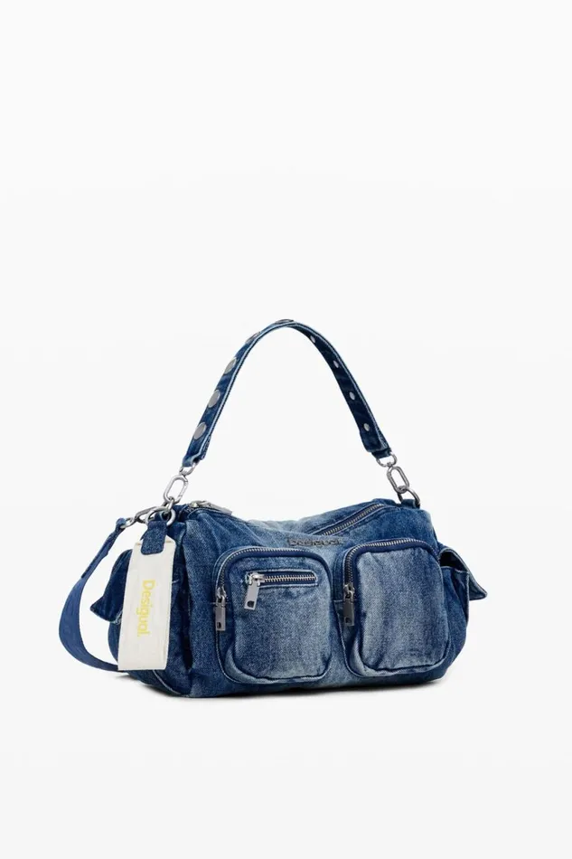 Bags Women Desigual Denim S Bag Blue