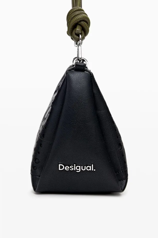 Bags Women Desigual Embossed Bag Black