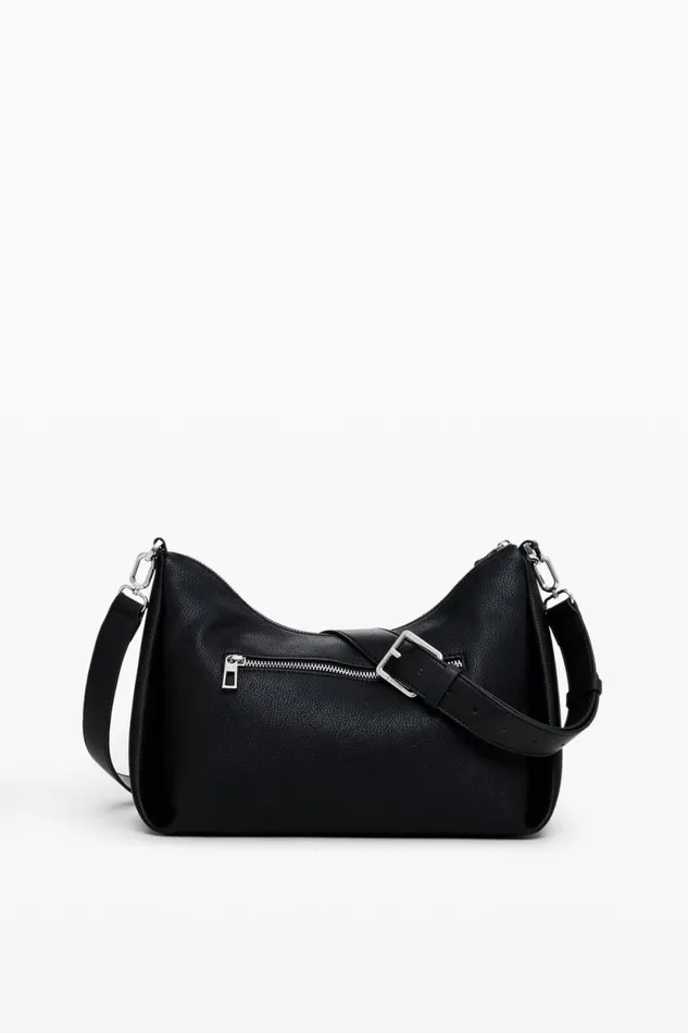 Bags Women Desigual Mickey And Polka Dot Handbag Black