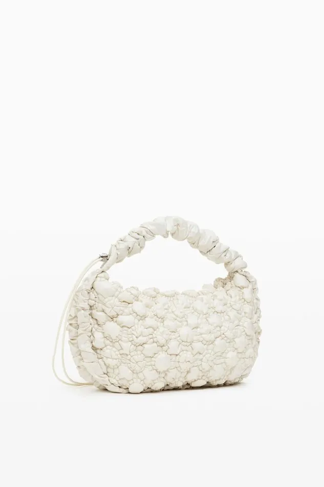 Bags Women Desigual Quilted M Bag White