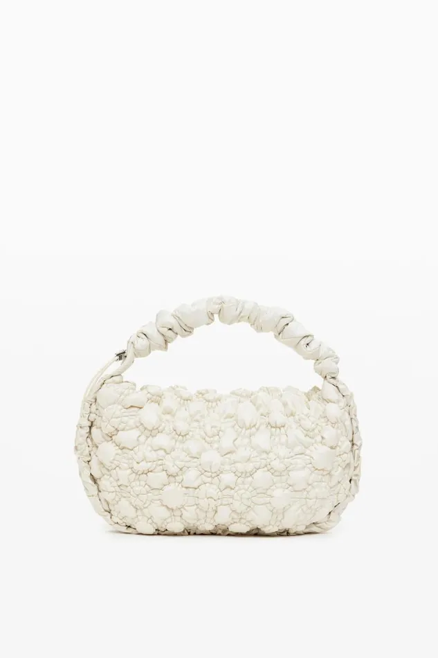 Bags Women Desigual Quilted M Bag White