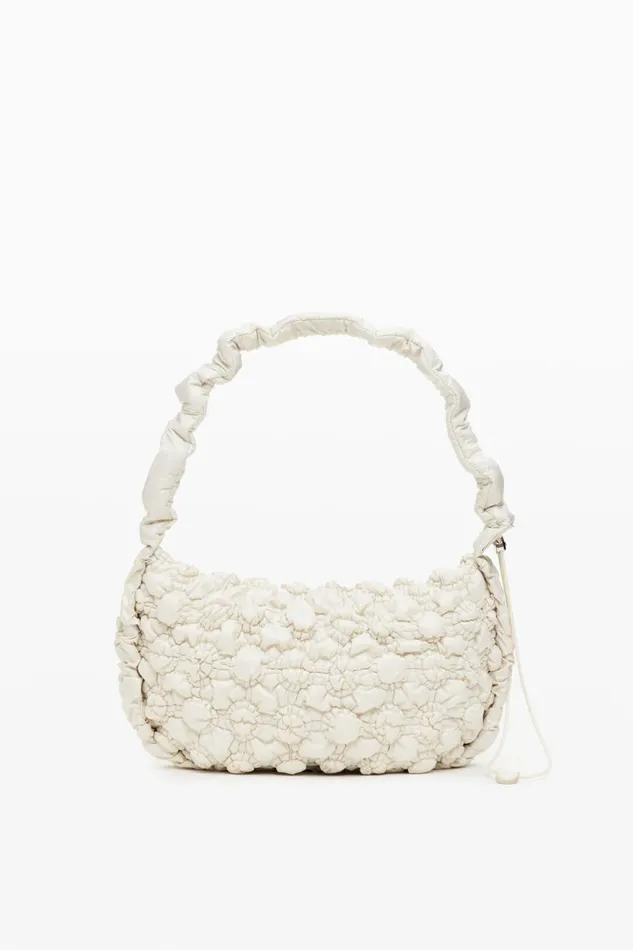 Bags Women Desigual Quilted M Bag White