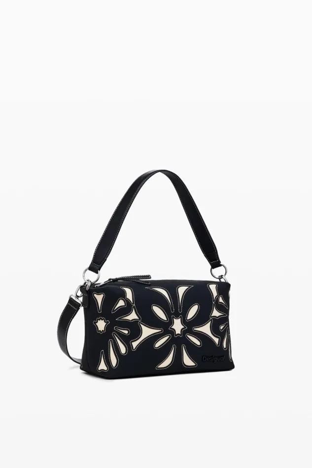 Bags Women Desigual S Bag With Flowers Black
