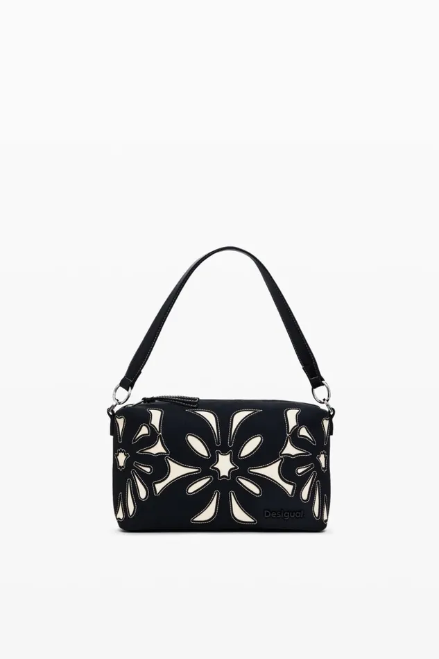 Bags Women Desigual S Bag With Flowers Black