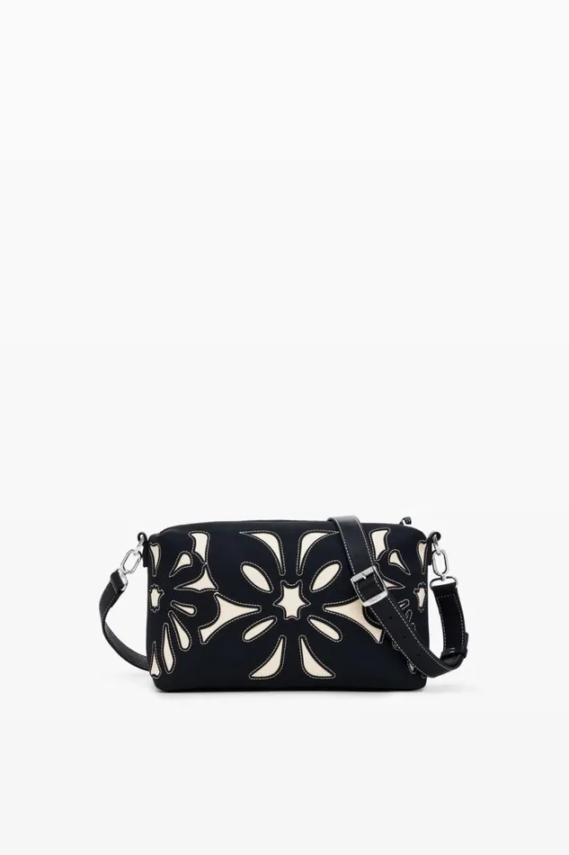 Bags Women Desigual S Bag With Flowers Black