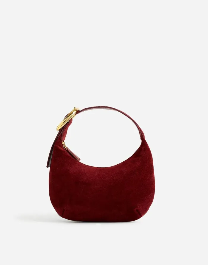 Bags Women Madewell The Mini Bag Deep Merlot
