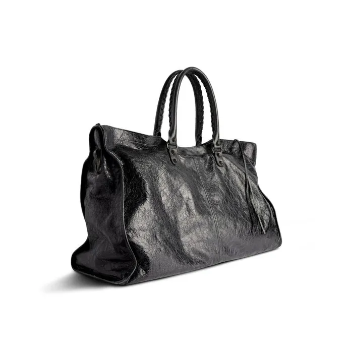 Balenciaga Bags and Totes Men Men039s Le City Travel Bag In Black Black Balenciaga Bags and Totes Men Men039s Le City Travel Bag In Black Black