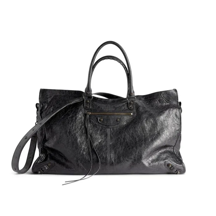Balenciaga Bags and Totes Men Men039s Le City Travel Bag In Black Black Balenciaga Bags and Totes Men Men039s Le City Travel Bag In Black Black