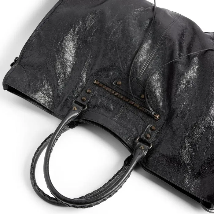 Balenciaga Bags and Totes Men Men039s Le City Travel Bag In Black Black Balenciaga Bags and Totes Men Men039s Le City Travel Bag In Black Black