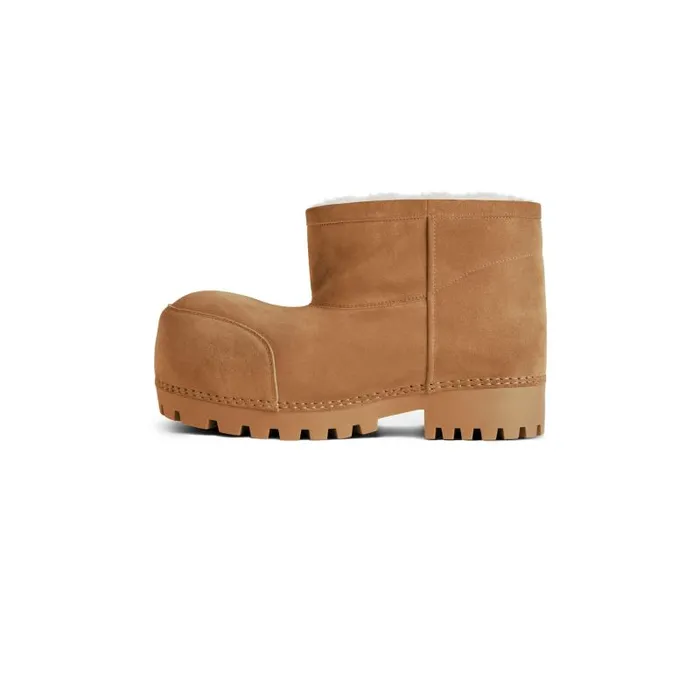 Balenciaga Boots and Ankle Boots Women Women039s Alaska Fur Bootie In Brown Brown Balenciaga Boots and Ankle Boots Women Women039s Alaska Fur Bootie In Brown Brown