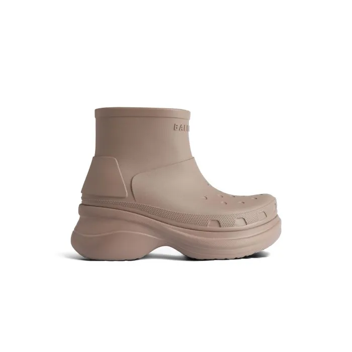 Balenciaga Boots and Ankle Boots Women Women039s Crocs Bootie In Beige Beige